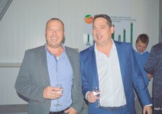 Jeroen van Meel van Flushing Shipping Agencies BV en Michiel Visser van Kloosterboer.