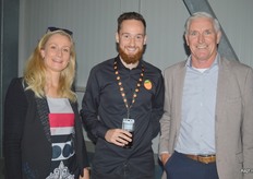 Bertien Kamping van ELP en Robbin van Die en Ger Amerlaan van Cool Port Packing Rotterdam.