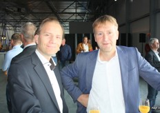 Marcel de Jongh van Gwynt en Harmen Stremler van de HS Group