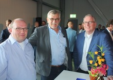 Piet Hoek van Schrijvershof, Walter Vroegop en Hans Klaasse van Schrijvershof