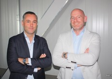 Johan Pijpers van NYK Line Benelux en Mees van Wijngaarden van Vetus