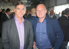 Graham Harvey van McCain Foods en Gerben Paauwe van Kloosterboer