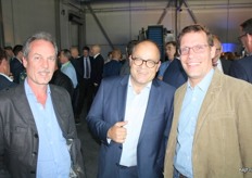 Marc Marchal (Certus), Leo Euser (Kloosterboer) en Chris Scheepers (Certus)