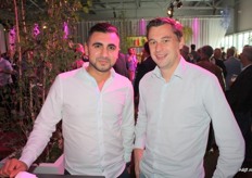 Ferhat Tivsiz van Valstar Holland met Menno Menno Hogenelst van Total Produce