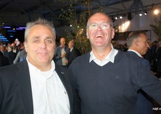 Randolf Aaldijk (Origin Fruit Direct) en Frank Kooter van Hoogesteger