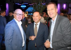 Harm-Peter Wijnstok (TP-Haluco), Michel Jansen (Total Produce) en
