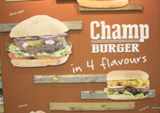 Champ Burger: een burger gemaakt van… champignons! Powered by Banken Champignons.