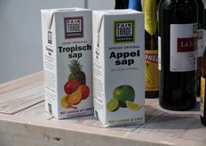 Vruchtensappen uit de eerlijke handel.