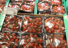 Primagusto cherrytrostomaten, 5 euro voor 600 gram.