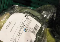 Deze biologische broccoli van 400 gram kost 3,10 euro. De kiloprijs staat op 7,67 euro.