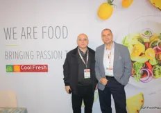Osman Aritan en Loek Schoenmakers van Cool Fresh International