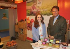 Greta Schrenk en Alexander Kleerebezem van Beetz waren erg tevreden over de show. Ze zien de bieten als de rode avocado's.