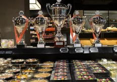 Vijf trofeeën won Landwaart Culinair onlangs bij de Bakkersvakwedstrijd 2017-2018