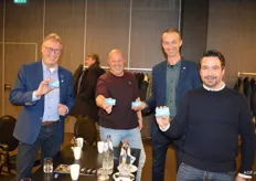 Dik de WInter, Frank Druyff, Wilco van en Berg en Jan Franje