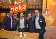 Het enthousiaste team van Peka Kroef.