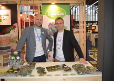 Robin Bartels van Tozer Seeds en Sjon van der Valk van Uniseeds Select bv.
