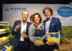Geert Klaessen, Micheline de Kok en John Leukfeldt van Poldergoud.