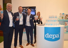 Ebe Kruisma, Bart de Waal, Harold Hol en Dorine Koopmans van de Pacombi Group.