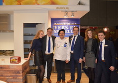 Het team van Quiks Potato en met natuurlijk Kees van der Burg de altijd enthousiaste patatbakker.