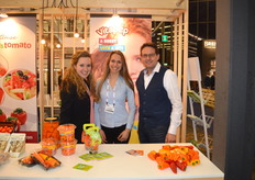 Evelien van Dijk, Kathy Bekkers en Patrick Franken van Vita-Pep.