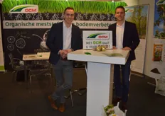 Twan Wubbels en Casper Hoogervorst van DCM Nederland. DCM gaat voor goud! Is de nieuwe slogan.