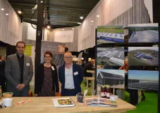 Rinie Evertse, Linda Brauns en Paul Zwartkruis van J.C. Van Kessel Groep & Solar Comfort.