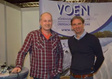 Jan Vernooij van AgroFresh even op bezoek bij Peter Peter ter Sluiysen van VOEN.