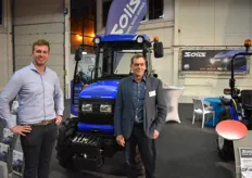 Ivo Ditewig van AgriXpert werkt samen met Peter van Hemert van P.D. van Hemert, Van Hemert is nu ook dealer van Solis Tractoren