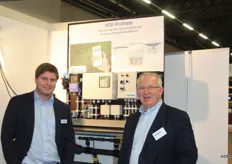 Kevin Hensen en Theo Heesakkers van VGB Watertechniek