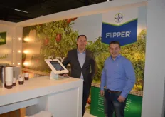 Joost Nijssen en Jefrey Konings van Bayer CropScience.