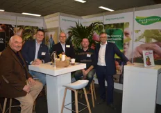 Van links naar rechts Anton Jongerius, Jaspher Veldkamp, Joost Rouwhorst, Nico Kleijer en Gerard Pronk van The Greenery