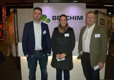 Martin Kruisse;brink, Maud Buggenhout en Paul Hellemans van Belchim Crop Protection.