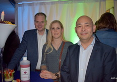 Rene de Lange, Manon Kooijman en Marty Hasenbalg van Henri. Samen met Vroegop-Windig ontwikkelen ze maaltijdconcepten