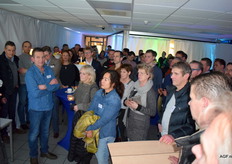 Meer dan 70 relaties waren aanwezig bij de officiële opening