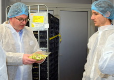 Uitleg over de verpakking die de versneden groenten zo goed mogelijk beschermd