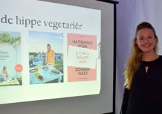 De hippe vegetariër Isabel Boerdam adviseert bedrijven die makkelijke vegetarische maaltijden met meer groenten willen serveren