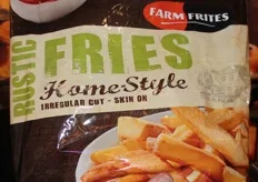De nieuwe Homestyle friet van FarmFrites met schil
