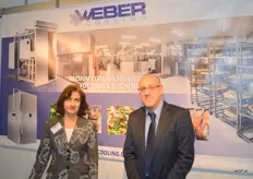 Weber Cooling, Sylvia van Uden en Hans Juursema. Vacuum Cooling solutions for Food & kitchen.