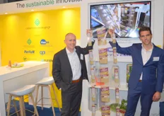 "Oerleman Packaging BV, "The sustainable innovatior". Arie Meurs en Gert Jan van Baardwijk."