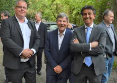 Collegaâ€™s van RVO: Albert Wassink, Joost Wijers en Wim Moningka