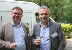 Peter van der Schoot (Vroegop Windig) en Bart Leemans van Koppert Cress