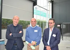 Maarten de Moor (LAVA), Rudi Uten (BFV) en Patrick Thoen (BFV)
