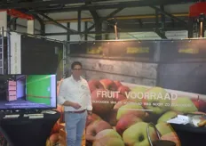 Henk Jan Klok van Fruit voorraad. Zij hebben een voorraadsysteem ontwikkelt die de stromen van een fruitsorteerbedrijf kan automatiseren.