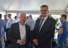 Hans Prein van Profenco en Jan-Kees Moerdijk project manager.