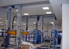 Ook de palletiseerders staan klaar om in actie te komen.