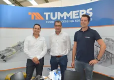 Het Tummers Food Processing Solutions team. Jos Maes, Hein Kortebos en Robert Quaak