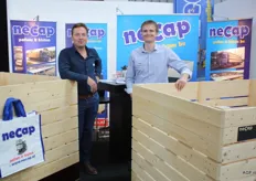 Patrick Kort en Piet Broers van Necap Pallets en Kisten