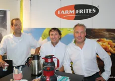 Ludwig Mulders, Dirk Meulenberg en Pieter Brandhorst van Farm Frites