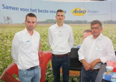 Jan-Willem de Weert, Stef van Logtesteijn en Wim van Buggenum van Aviko