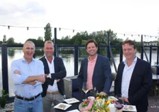 Pieter de Ruiter (4 Fruit), Maarten Schrijvershof (schrijvershof en Conrad Rijnhout en Kees Kooijman van VerDi